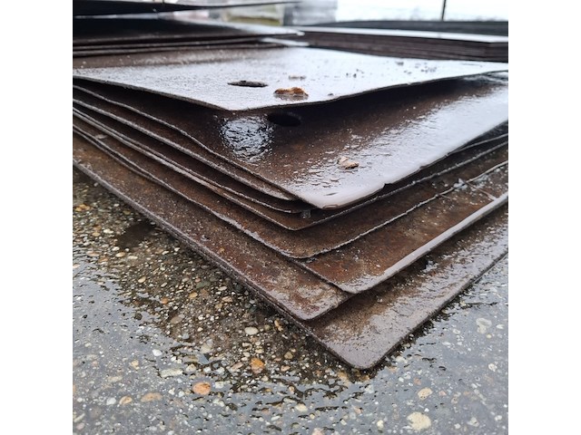 Ca. 13x stalen rijplaat - afbeelding 7 van  9