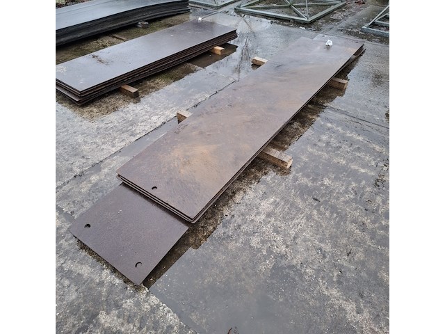 Ca. 13x stalen rijplaat - afbeelding 8 van  9