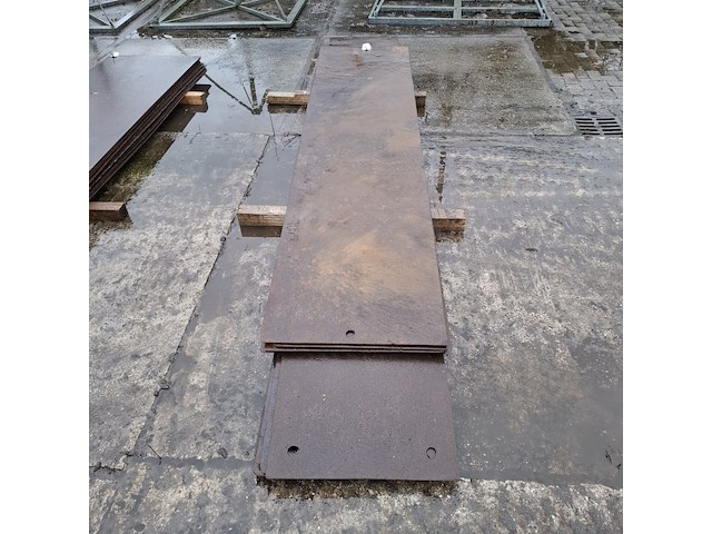 Ca. 13x stalen rijplaat - afbeelding 9 van  9