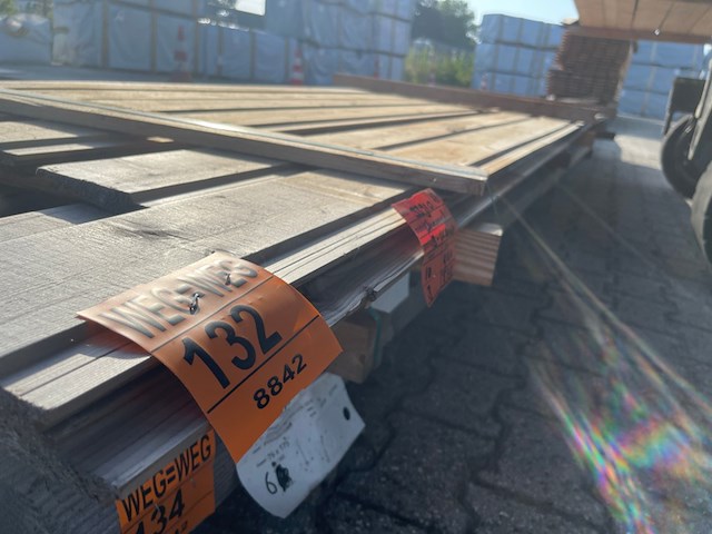 Ca. 13x thermo vuren channelsiding, 20x142mm, lengte 10/420cm, 3/540cm - afbeelding 2 van  3