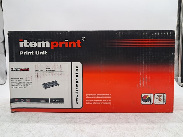 Ca. 13x toner, itemprint, o.a. 2252261 - for hp ljprom402 - afbeelding 1 van  3