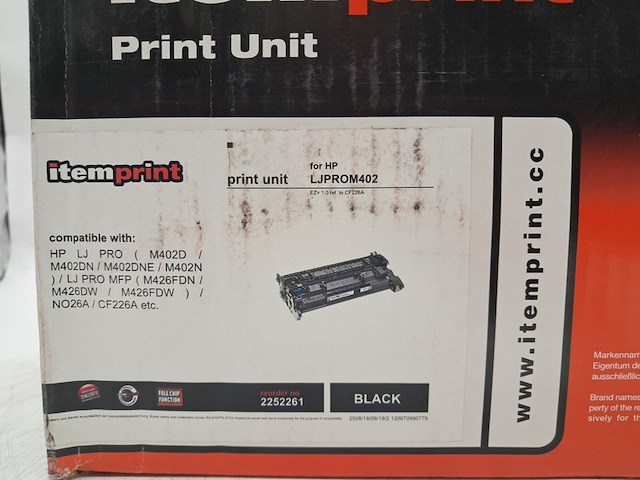 Ca. 13x toner, itemprint, o.a. 2252261 - for hp ljprom402 - afbeelding 2 van  3