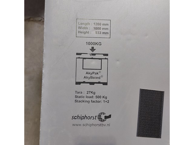 Ca. 13x uni pack, 120x100x154 cm - afbeelding 4 van  6
