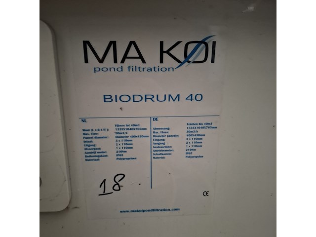 Ca. 13x vijverfilter, ma koi / mpf - afbeelding 15 van  68
