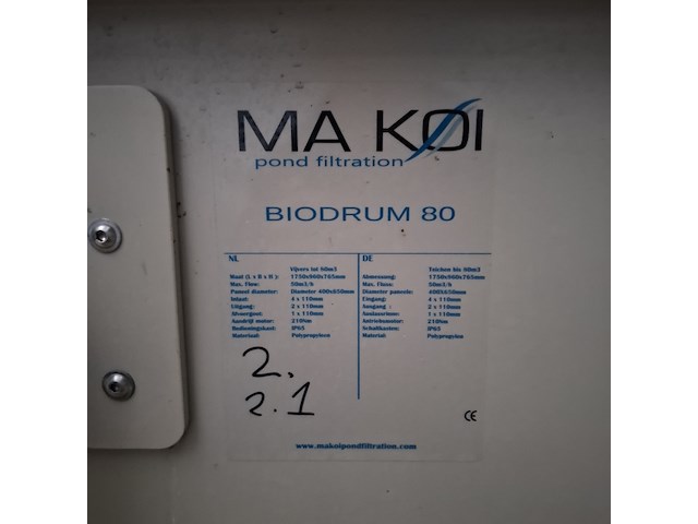 Ca. 13x vijverfilter, ma koi / mpf - afbeelding 19 van  68