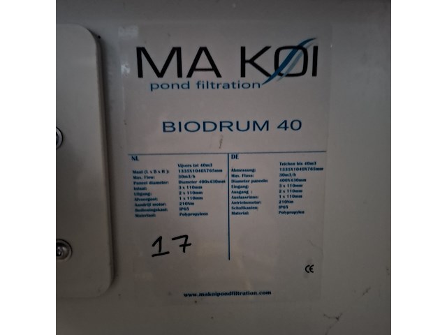 Ca. 13x vijverfilter, ma koi / mpf - afbeelding 24 van  68