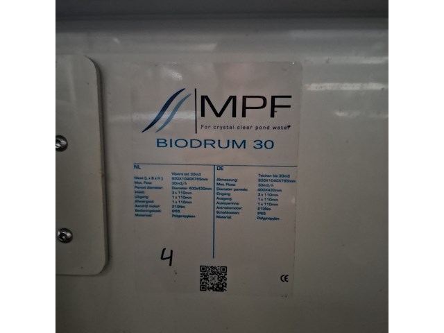 Ca. 13x vijverfilter, ma koi / mpf - afbeelding 32 van  68