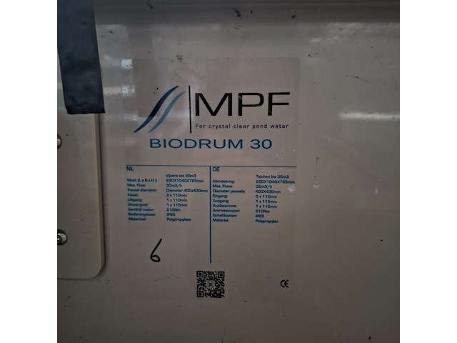Ca. 13x vijverfilter, ma koi / mpf - afbeelding 35 van  68