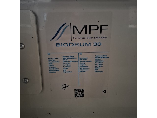 Ca. 13x vijverfilter, ma koi / mpf - afbeelding 39 van  68