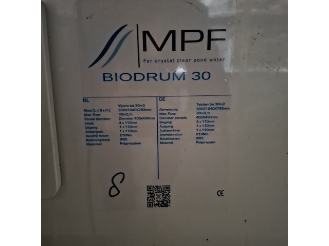 Ca. 13x vijverfilter, ma koi / mpf - afbeelding 43 van  68