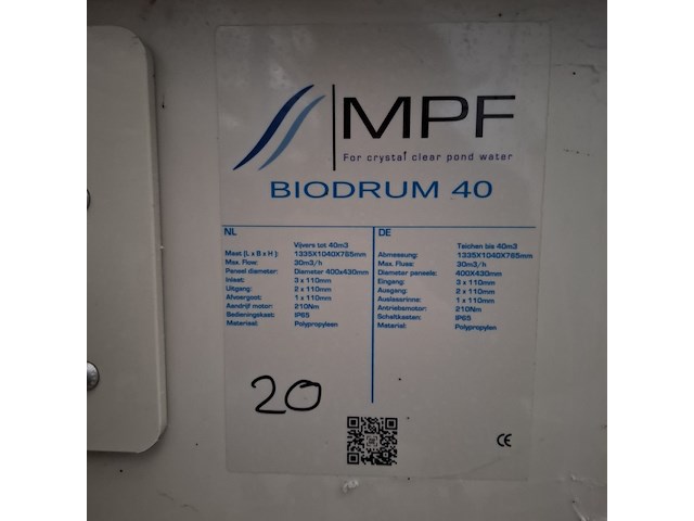 Ca. 13x vijverfilter, ma koi / mpf - afbeelding 45 van  68