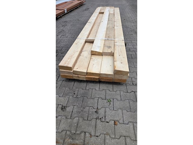 Ca. 13x vuren balken - afbeelding 2 van  3