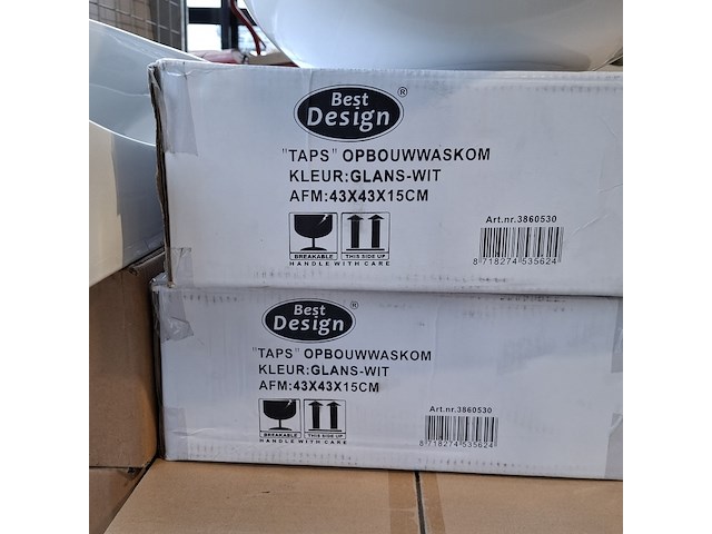 Ca. 13x waskommen - wastafels - afbeelding 4 van  6