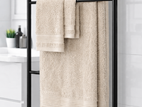 Ca. 14 handdoekenset, 3-delig lux-towels, 3-delig 600gsm, grijs - afbeelding 3 van  3