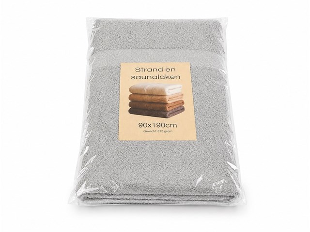 Ca. 14 handdoekenset, 3-delig lux-towels, 3-delig 600gsm, grijs - afbeelding 1 van  2