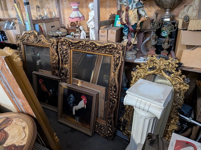 Ca. 140m2 kunst, antiek & vintage in opslag - afbeelding 2 van  96