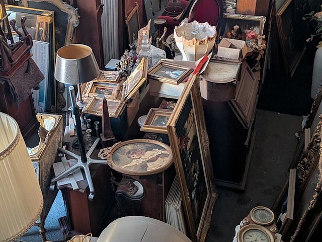 Ca. 140m2 kunst, antiek & vintage in opslag - afbeelding 95 van  96