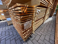 Ca. 140x douglas planken fijnbezaagd, 24x150mm, lengte 300cm - afbeelding 4 van  4