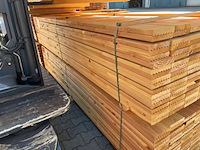 Ca. 140x douglas vlonderplanken, 25x140mm, lengte 300cm - afbeelding 2 van  3