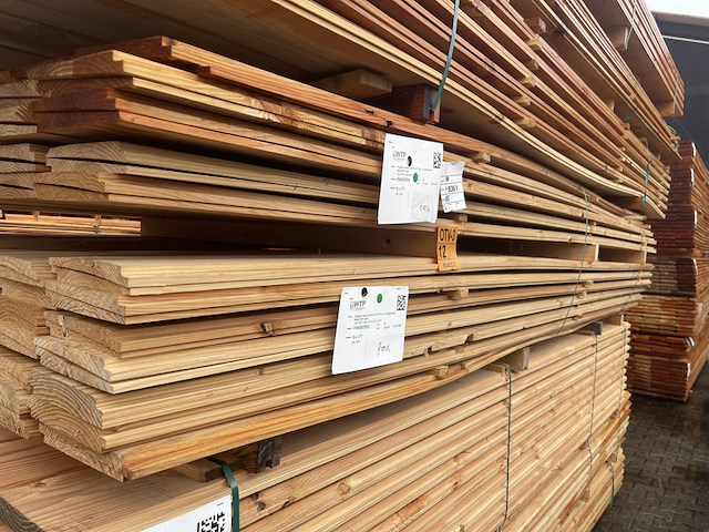 Ca. 140x douglas zweeds rabat, 21x190mm, lengte 300cm - afbeelding 4 van  4