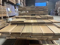 Ca. 140x ipé country grade planken geschaafd , 21x120mm, lengte 30/125cm, 25/185cm, 16/245cm, 7/275cm, 18/305cm, 16/335cm, 13/365cm, 11/400cm, 4/430cm - afbeelding 3 van  3