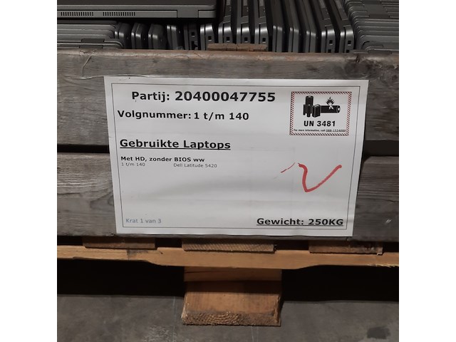 Ca. 140x laptop, dell, latitude 5420 - afbeelding 3 van  13