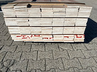 Ca. 140x louro vermehlo planken geschaafd, 21x145mm, lengte 275cm - afbeelding 3 van  4