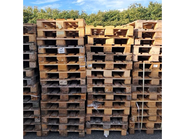 Ca. 140x pallet, o.a euro - afbeelding 1 van  6