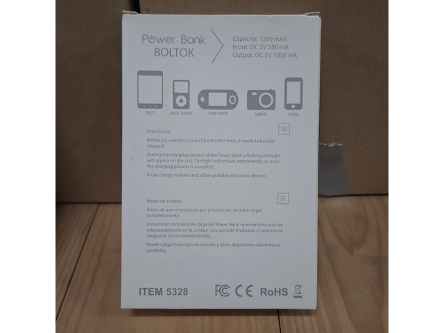 Ca. 140x powerbank, wit - afbeelding 5 van  8