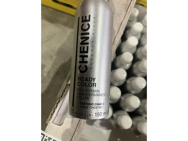 Ca. 141x semi-permanent color haarverf, chenice, pro vitamin color, light chestnut - afbeelding 2 van  7