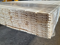 Ca. 143x vuren saunaschrootjes, 1,6 x 9,5 x 420 cm - afbeelding 3 van  6