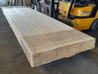 Ca. 143x vuren saunaschrootjes, 1,6 x 9,5 x 420 cm - afbeelding 5 van  6