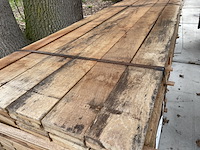 Ca. 144x angelim pedra beschoeiingsplanken, 20x150mm, 4/300cm, 105/305cm, 35/400cm - afbeelding 1 van  3