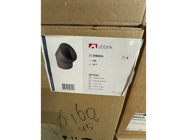 Ca. 144x bocht, airfoam 0188224, zwart - afbeelding 3 van  3