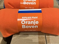 Ca. 144x boven fleece plaids