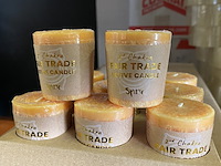 Ca. 144x fair trade votive kaarsen - afbeelding 3 van  3