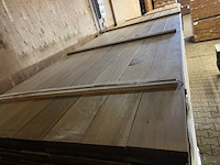 Ca. 144x guyana ipé country grade planken geschaafd, 18x140mm, lengte 400cm - afbeelding 1 van  3