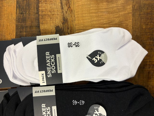 Ca. 144x sneaker sokken impulsfashion, 3-pack - afbeelding 4 van  5