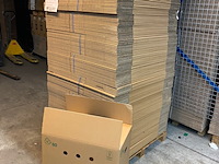 Ca. 145x grote verzenddozen euro 60 dubbelgolf, bruin - afbeelding 1 van  5