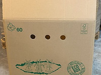 Ca. 145x grote verzenddozen euro 60 dubbelgolf, bruin - afbeelding 3 van  5