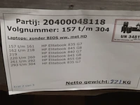 Ca. 148x laptop, hp, o.a. hp elitebook 835 - afbeelding 16 van  16