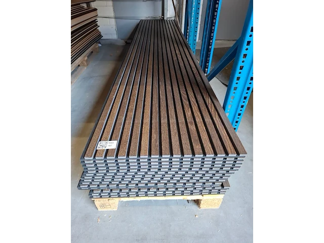 Ca 14x akoestisch paneel dark brown - afbeelding 1 van  4