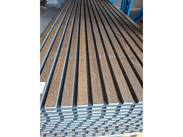 Ca 14x akoestisch paneel dark brown - afbeelding 2 van  4