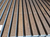 Ca 14x akoestisch paneel dark brown - afbeelding 2 van  4