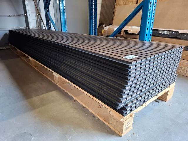 Ca 14x akoestisch paneel dark brown - afbeelding 3 van  4