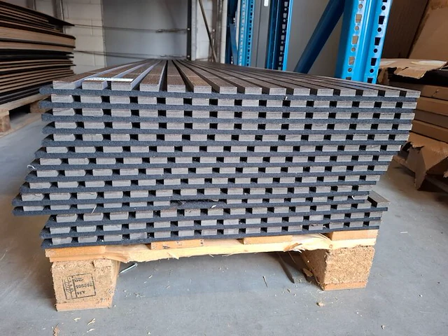 Ca 14x akoestisch paneel dark brown - afbeelding 4 van  4