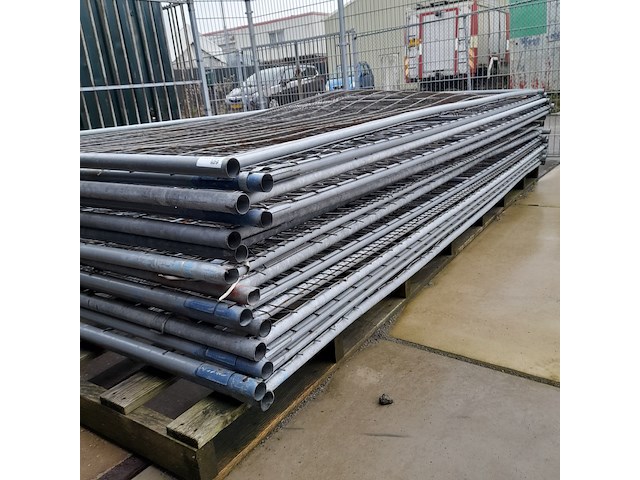 Ca. 14x bouwhek met klem, 200 x 350 cm - afbeelding 3 van  9