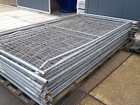 Ca. 14x bouwhek met klem, 200 x 350 cm - afbeelding 5 van  9