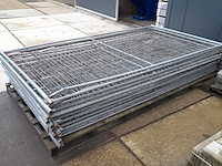 Ca. 14x bouwhek met klem, 200 x 350 cm - afbeelding 7 van  9