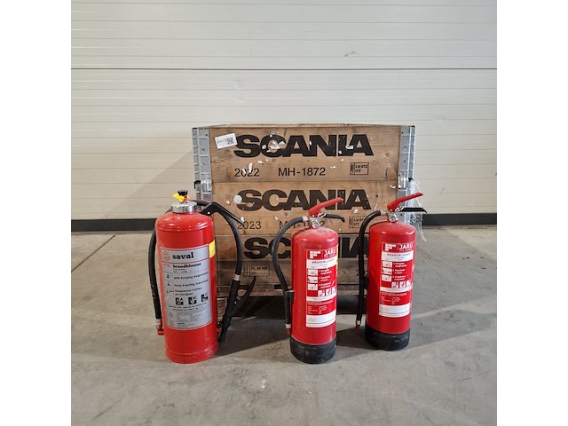 Ca. 14x brandblusser poeder | 6 en 9 kg - afbeelding 1 van  4